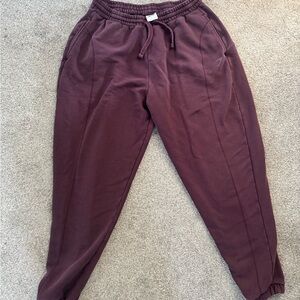 Gymshark Burgundy Joggers